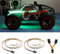 LED Licht für RC Auto ferngesteuertes LKW, Flugzeug, Starrflügel-Fernbedienungsauto, 1 Meter lang, für den Außenbereich (Grün)
