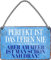 schilderkreis24 Blechschilder Kollektion 18x12cm – Nordsee, Ostsee & Meer: Dekoration & Geschenkideen mit maritimen Sprüchen (Perfekt ist das Leben Nie)