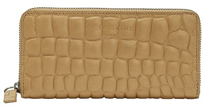 Liebeskind Berlin Damen Croco Keyring Geldb RSE, Vintage Linen, OneSize (HxBxT 2.6cm x 3.5cm 1.0cm) EU