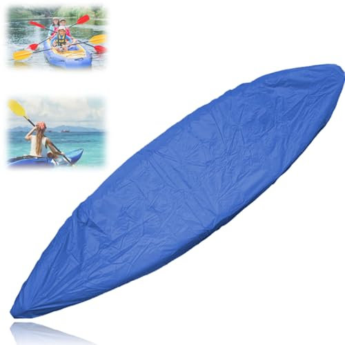 SALUTUY - Funda de Kayak, Funda de Kayak con protección UV con Polvo Impermeable de Tela Oxford, para Interior y Exterior como Lona de Barco Kayak Rigido (5 m)
