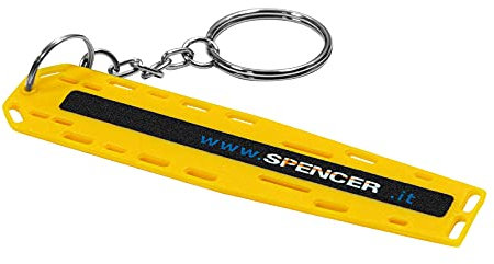 Spencer ROCKEY - Portachiavi Professionale Tavola Spinale, Realistico, Alta Visibilità, Ideale per Medico/Paramedico/Soccorritore/Volontario in Pronto Soccorso Sanitario Emergenza Medica.