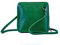 Small Vera Pelle Handbag Genuine Leather Cross Body Bag for Women Italian Mini Shoulder Bag Highquality Strap (Green)