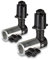 Walimex pro 2X Halter für Faltreflektor, Hintergrund & Deko I Klemmhalter mit 5/8 Zoll Spigot-Anschluss auf Stativ anbringen I Reflektor-Halter für Guten Halt I stufenlose Verstellung bis 1,5cm Dicke