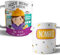 Kartoon Kase Taza Ingeniero Civil Mujer Original Personalizada con Nombre | Mejor del Mundo Taza Ingeniero Civil Mujer Profesiones de Cafe Desayuno para Regalar (Ingeniero Civil Mujer)