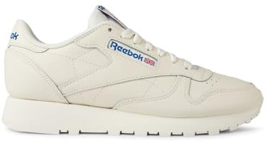 Reebok Unisex Classic Leather Sneaker,Chalk Vecblu Vecred,42 EU