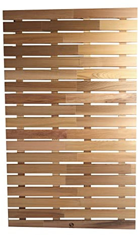 SudoreWell® Bodenrost Platte Holzrost aus Thermoholz 100 x 60 x 1,5cm (AP-13 GW)