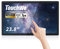 TouchWo 23.8 inch Capacitive Multi-Touch Screen Industrial Monitor, 16:9 Display 1920 x 1080P, Built-in Speakers, VGA, DVI & HD-MI Monitor for PC, POS, Small Business, Restaurant