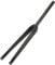 Carbon Fiber, 700C Road Bike Front Fork C Brake Straight Tube Carbon Fiber Front Suspension Fork Quick Release (Matte)