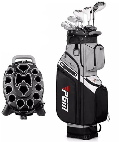 PGM Golftasche für Damen und Herren, Standard-Design, Anti-Kollision, fester Rack, wasserabweisendes Material für Golfschlägerschutz