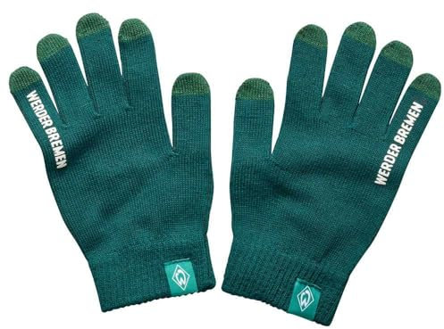 Werder Bremen SV Smartphonehandschuh grün Handschuh unisex Größe M