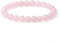 XIANNVXI Bracelet Perles 8mm Quartz Rose Pierre Naturelle Élastique pour Homme et Femme
