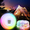 Mytrix Camping Lichterkette Aufrollbar für den Außenbereich, Dekorationen für Campingausflüge, Wohnmobil, Wandern, 10 m, 100 LED-Lichter, 2-in-1 USB-wiederaufladbares Partylicht