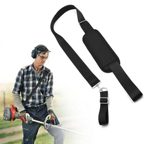 dabinzhijia Tracolla per Tagliaerba, Universale Imbracatura per Decespugliatore Regolabili, Cintura a Bretelle per Decespugliatore, Accessori per Tagliasiepi