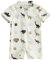 HodJIU Maillot de Bain Bébé Garçon Anti-UV Imprimé Dinosaure à Manches Courtes Costume de Bain Piscine Plage Surf (Beige, 1-2 Years)