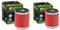 DB PARTS Set di 2 filtri olio compatibili con BETA 125 RR LC Motard CBS Euro5 4T 2022