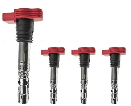 Zündungen Zündspule 06C905115L 06B905115R 06C905115A 06C905115B Zündspule Stecker Für VW Für Golf Für Käfer Für Jetta Für Passat 1,8 T(4 Stück)