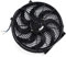 Electric Radiator Slim Fan Universal Radiator Fan 14inch Universal Electric Radiator Cooling Fan 12V 90W Push-Pull Reversible Fan Motor