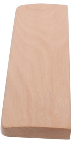 DIYEAH Wooden Keyboard Wrist Rest Aus Buchenholz Ergonomische Handballenauflage Mit Rutschfesten Gummipads Für Komfortables Tippen Und Gaming Im Büro Und Zuhause