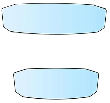 Auto Rückspiegel,Innenspiegel Universal Anti-Blendspiegel Weitwinkel Panorama Konvex Rückspiegel Auto Innen Rückspiegel(244mmX90mm)