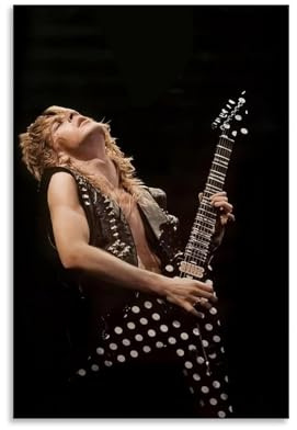 YAWRGJWRG Randy Rhoads Poster, dekoratives ästhetisches Leinwandposter, Wandkunst, Dekor, Wohnzimmer, modernes Familienschlafzimmer, Musik-Filmposter, 30 x 45 cm, ungerahmter Stil