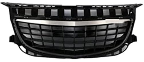 GuriDo Rejilla Delantera Coche para Opel Insignia GS 2014-2016, ABS Parrilla Parachoques Delantero Rejillas Frontales Radiador Reemplazo Accessories,A/Black