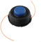 Cabezal de cortacésped compatible con T35 con rosca izquierda de 10 mm para múltiples modelos de cortador de cepillo