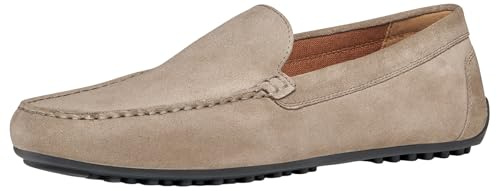 Geox Herren U ISTRIA C Moccasin, Dove Grey, 44 EU