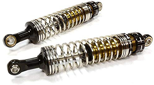Integy RC Model 2 Stage Progressive Square Spring Shocks for SCX-10, SCX10 II & SCX10 III L=90mm