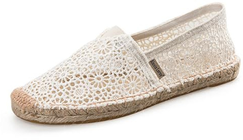Alexis Leroy Origine Canvas Flat Espadrilles Femme