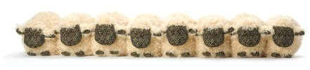 Sheep Draught Excluder by Dora Designs