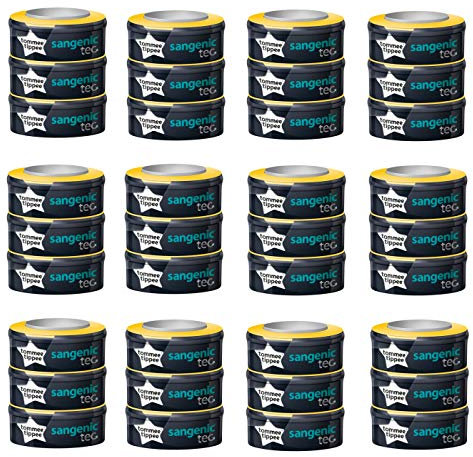 Tommee Tippee - Sangenic - Recharge pour poubelle à couches Lot de 36