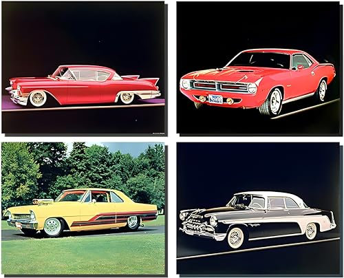 Wandbild / Kunstdruck Vintage Old Chevy Classic Car Automobile 20,3 x 25,4 cm