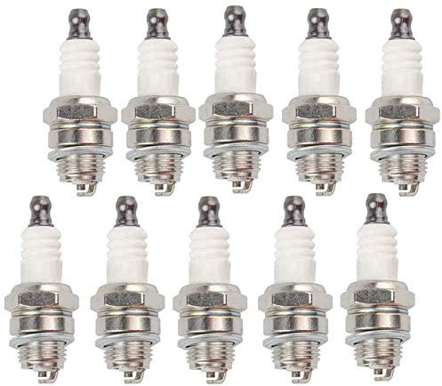 Tuneway 10 Piezas L7T BujíA para Recortadora Sopladora Motosierra Desbrozadora Cortadora de CéSped