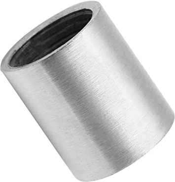 MroMax 304 Edelstahl Guss-Rohrverschraubung Kupplung gerade Rohrverschraubungen 1/2 X 1/2G weiblich zum Anschluss von Rohrleitungen silber Ton 1 Stück