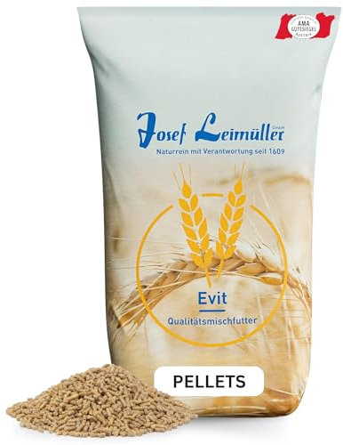 Leimüller Hühnerfutter gegen Milben 5kg [Pellets] - Staubfreies Legehennenfutter Classic - Natürlicher Wirkstoff mit Citrus & Kräuter - AMA-Gütesiegel & 100% Gentechnikfrei