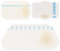 Pansements Ampoules 24 Pièces 3 Tailles Pansements Invisibles en Gel Hydrocolloïde Pansements Hydrocolloïde Gel Bandages Pansement Ampoule Pied pour Prévention et Soin des Pied