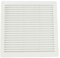 VONLIS 20683003 Rejilla de ventilación blanca 250 x 250, 250 x 250 mm