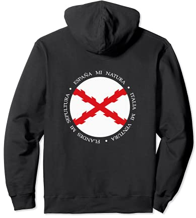 Bandera De Los Tercios De España Con Su Lema Para Flandes Sudadera con Capucha