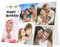 Personalisierte Foto Geburtstagskarte, Personalisierte Grußkarten mit Foto Text, Personalisiert Geburtstag Karten, Benutzerdefinierte Geburtstagskarte Karte für Familie, Mutter, Vater, Kinder