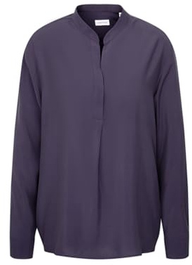 Seidensticker Damen Bluse - Tunika - Klassisch - Elegant - Bügelleicht - V-Ausschnitt - Regular Fit - Langarm - 100% Viskose