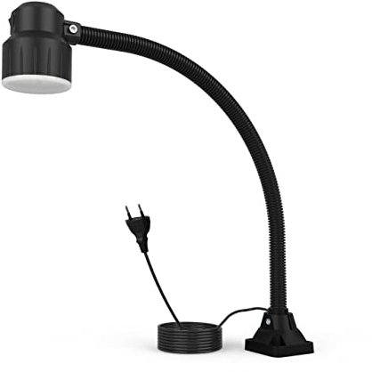 LED Arbeits Licht Flexibles Schwanenhals 1200 Lumen Arbeitslicht mit Mit Schrauben einbauen fürDrehmaschine Cnc-Fräsbohrmaschine Nähmaschine Industrielle Beleuchtung