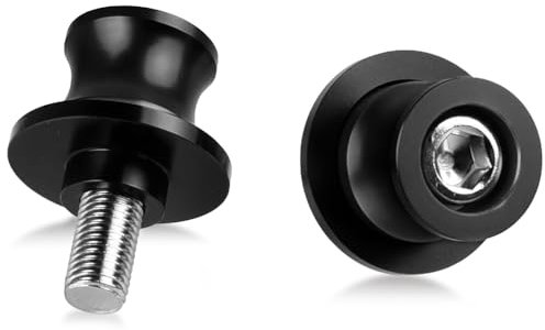 MOLONG 2tlg M10*1,25 Montageständer Racingadapter Ständeraufnahme für Vulcan S 2015+ Vulcan S Tourer Performance SE Cafe Light Tourer Sport Schwarz