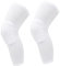 SUNGOOYUE Rodillera de Compresión, Rodillera de Compresión Unisex de 2 Piezas para Baloncesto y Fútbol Equipo de protección de entrenamiento extendido para hombres y mujeres (Blanco)
