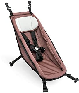 Croozer Unisex – Erwachsene BABYSITZ Blossom RED Sektorabschnitt Der Sektor, Schwarz, Einheitsgröße für alle