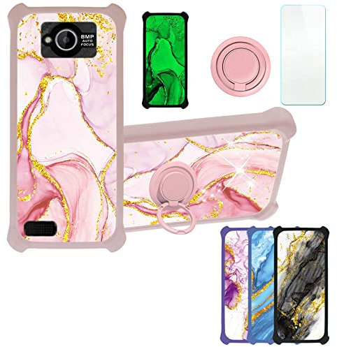 Aroepurt Cover per brondi Amico Smartphone 4G Custodia Comaptibile con brondi Amico Smartphone 4G Case Custodia Cover Supporto Premium in PU CPT1