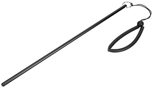 KIMISS Tauchstab Zum Tauchen, Zeiger aus Aluminiumlegierung, Taucherstab aus Aluminiumlegierung, Tickle Pointer Stick mit Messband (schwarz) (Schwarz)