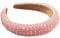scicent Headbands for Women's Hair Crystal Beaded Embellished Hairbands Wide Velvet Hair Hoop Party Wedding Head Band Holiday Birthday Headband for Girls 16414