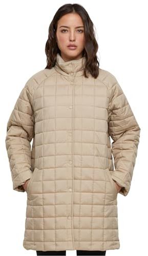 Urban Classics Damen Jacke Ladies Quilted Coat wetsand M