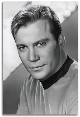 TeDe William Shatner Schwarz-Weiß-Filmschauspieler, dekoratives Gemälde, Druck, Leinwand, Wandkunst, Wohnzimmer, Schlafzimmer, Poster, Gemälde, 30 x 45 cm, ungerahmt