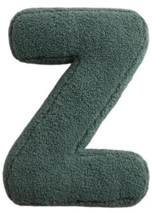 bis Z Kreatives englisches Buchstabenkissen, Alphabet, Liebe, Kombination, Sofa, Nachttisch, einfaches, speziell geformtes Kissen Dekokissen Strick (H, A)